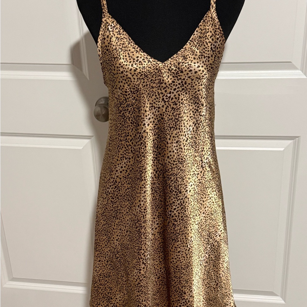 Kim Rogers Animal Print Slip Dress / Nightie